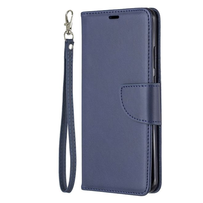 Huawei P40 Pro Handy Hülle - Classic IV Leder Bookcover Series - dunkelblau