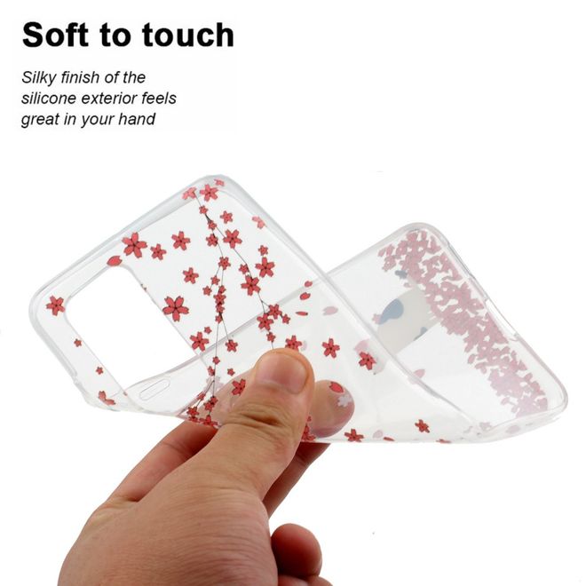 Huawei P40 Pro Handyhülle - Softcase Image Plastik Series - Katze und Blumen