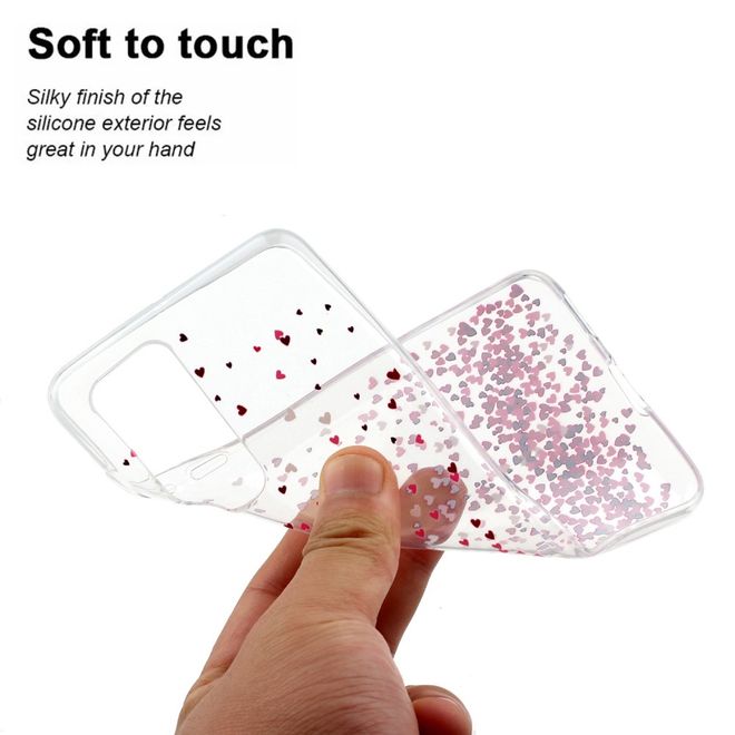 Huawei P40 Pro Handyhülle - Softcase Image Plastik Series - kleine Herzen