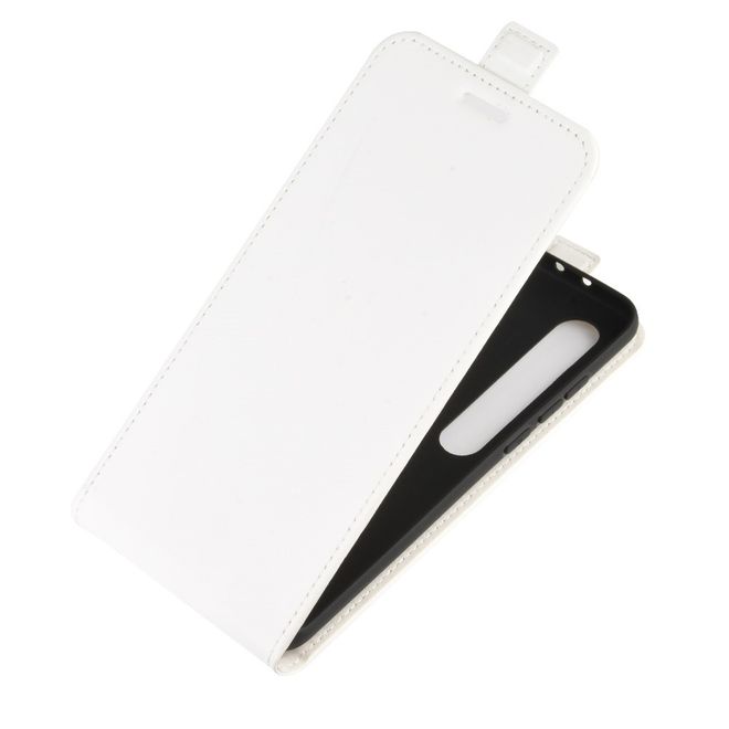 Xiaomi Mi 10 / Mi 10 Pro Handyhülle - Crazy Horse Leder Flipcase - vertikal - rot