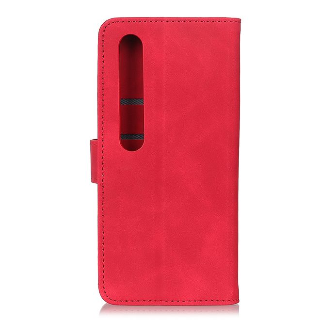 Xiaomi Mi 10 / Mi 10 Pro Handy Hülle - Classic IV Leder Bookcover Series - rot