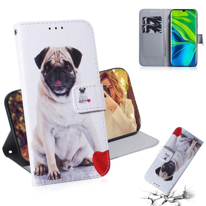 Xiaomi Mi 10 / Mi 10 Pro Handy Hülle - Leder Bookcover Image Series - Hund und Herz