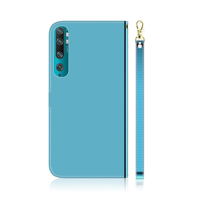Xiaomi Mi 10 / Mi 10 Pro Hülle - Mirror Surface Bookcover Series - blau