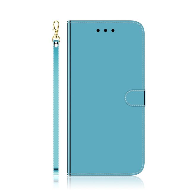 Xiaomi Mi 10 / Mi 10 Pro Hülle - Mirror Surface Bookcover Series - blau