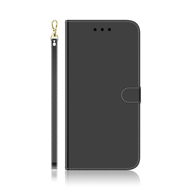 Xiaomi Mi 10 / Mi 10 Pro Hülle - Mirror Surface Bookcover Series - schwarz