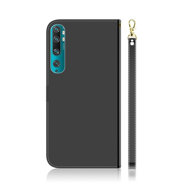 Xiaomi Mi 10 / Mi 10 Pro Hülle - Mirror Surface Bookcover Series - schwarz