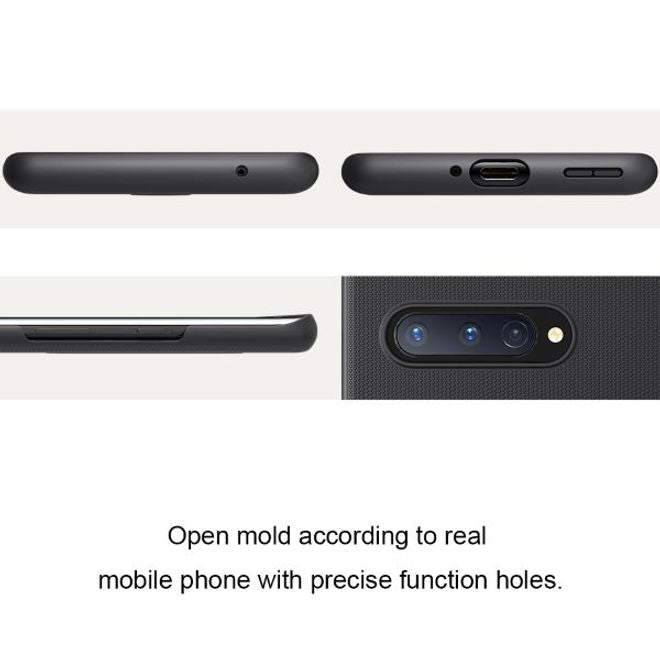 Nillkin - OnePlus 8 Hülle - Plastik Case - Super Frosted Shield Series - rot