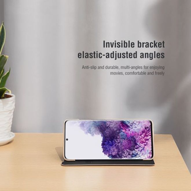 Nillkin - Samsung Galaxy S20+ Hülle - Leder Case - Ming Series - schwarz