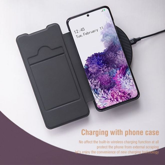 Nillkin - Samsung Galaxy S20+ Hülle - Leder Case - Ming Series - schwarz