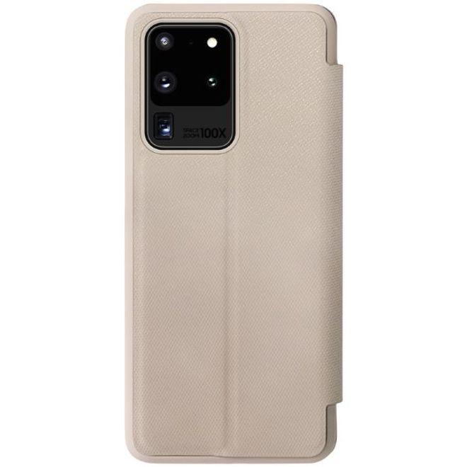 Nillkin - Samsung Galaxy S20 Ultra Hülle - Leder Case - Ming Series - beige