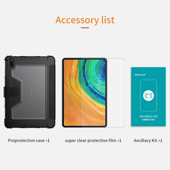 Nillkin - Huawei MatePad Pro 10.8 Hülle - Bumper Series - schwarz