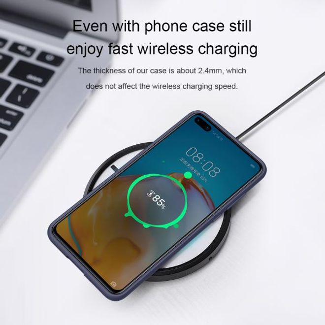 Nillkin - Huawei P40 Handyhülle - Case aus flexiblem Plastik/Silikon - Flex Pure Series - schwarz