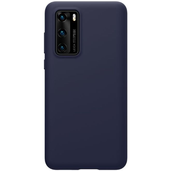 Nillkin - Huawei P40 Handyhülle - Case aus flexiblem Plastik/Silikon - Flex Pure Series - blau