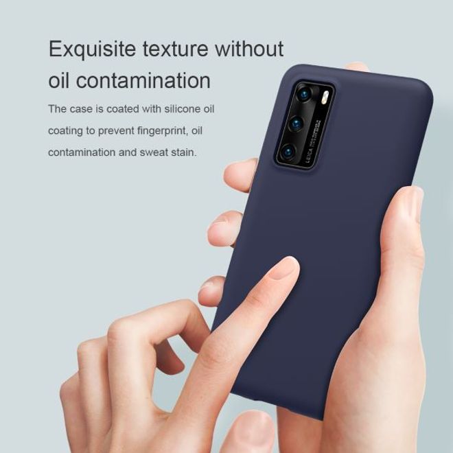 Nillkin - Huawei P40 Handyhülle - Case aus flexiblem Plastik/Silikon - Flex Pure Series - rot