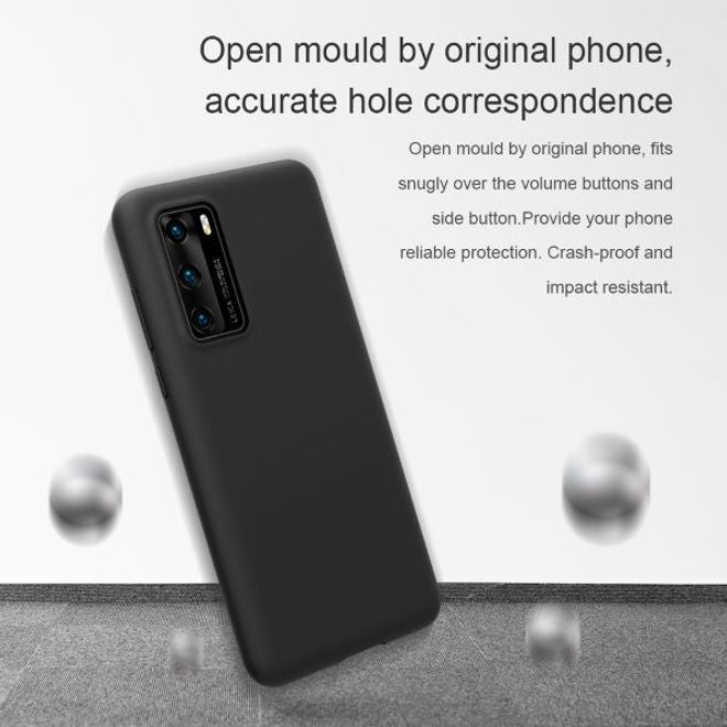 Nillkin - Huawei P40 Handyhülle - Case aus flexiblem Plastik/Silikon - Flex Pure Series - rot