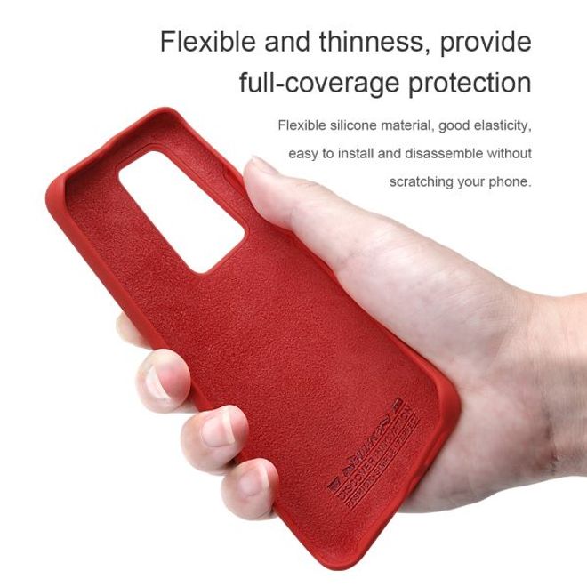 Nillkin - Huawei P40 Pro Handyhülle - Case aus flexiblem Plastik/Silikon - Flex Pure Series - schwarz