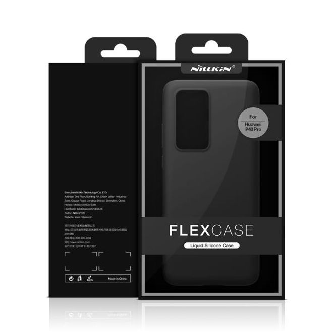 Nillkin - Huawei P40 Pro Handyhülle - Case aus flexiblem Plastik/Silikon - Flex Pure Series - rot