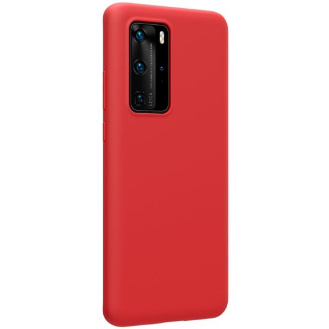 Nillkin - Huawei P40 Pro Handyhülle - Case aus flexiblem Plastik/Silikon - Flex Pure Series - rot