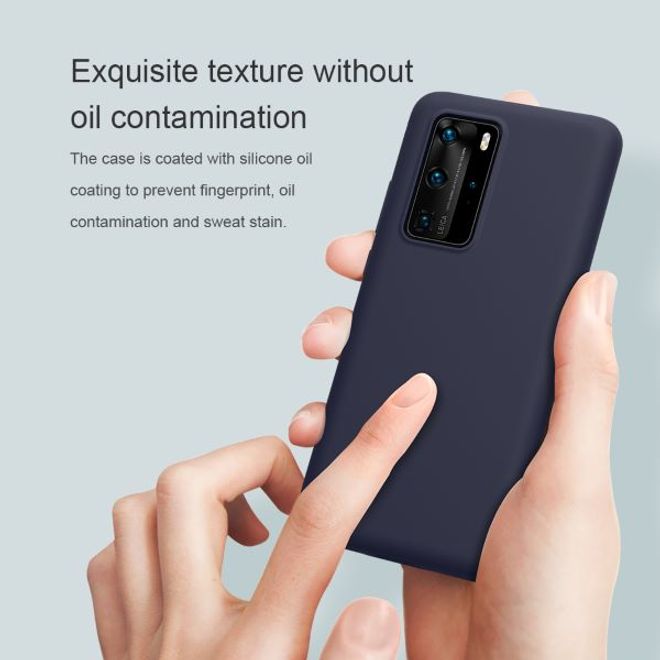 Nillkin - Huawei P40 Pro Handyhülle - Case aus flexiblem Plastik/Silikon - Flex Pure Series - rot