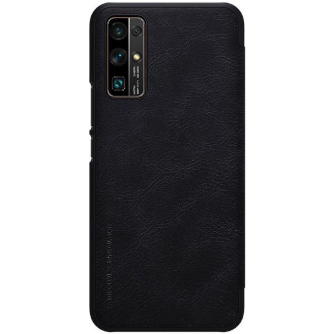 Nillkin - Huawei Honor 30 Hülle - Leder Book Case - Qin Series - schwarz