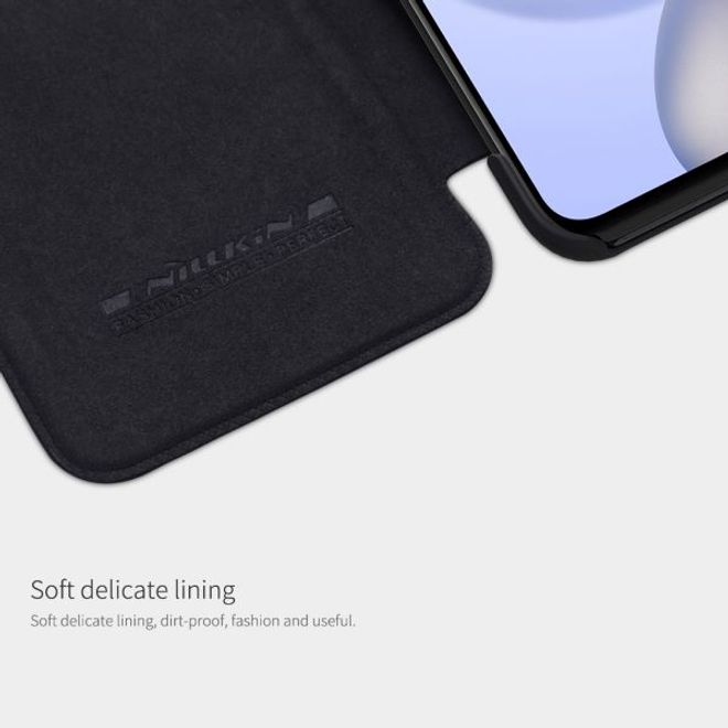 Nillkin - Huawei Honor 30 Hülle - Leder Book Case - Qin Series - schwarz