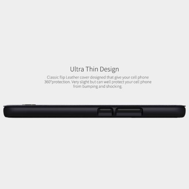 Nillkin - Huawei Honor 30 Hülle - Leder Book Case - Qin Series - braun