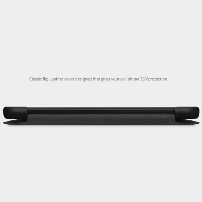 Nillkin - Huawei Honor 30 Hülle - Leder Book Case - Qin Series - braun