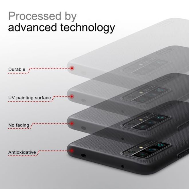 Nillkin - Huawei Honor 30 Hülle - Plastik Case - Super Frosted Shield Series - schwarz