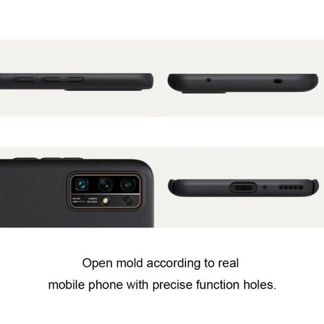 Nillkin - Huawei Honor 30 Hülle - Plastik Case - Super Frosted Shield Series - blau