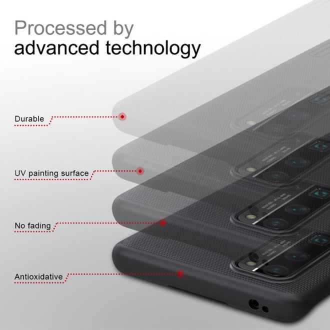 Nillkin - Huawei Honor 30 Pro Hülle - Plastik Case - Super Frosted Shield Series - weiss