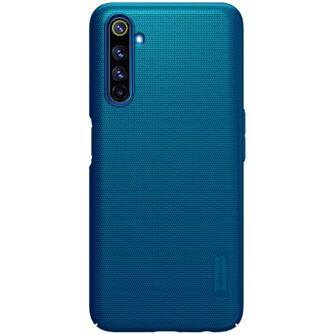 Nillkin - Oppo Realme 6 Pro Hülle - Plastik Case - Super Frosted Shield Series - blau