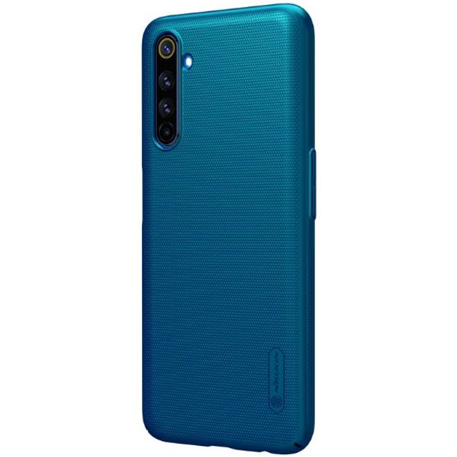 Nillkin - Oppo Realme 6 Pro Hülle - Plastik Case - Super Frosted Shield Series - blau