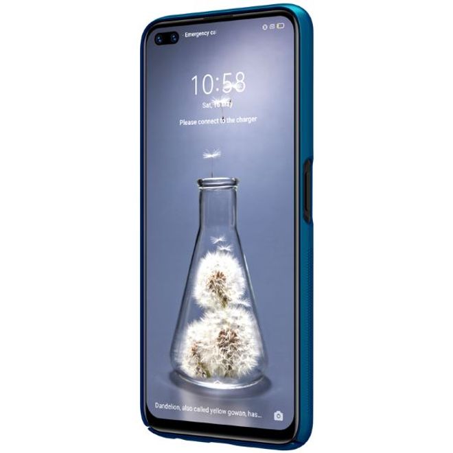 Nillkin - Oppo Realme 6 Pro Hülle - Plastik Case - Super Frosted Shield Series - blau