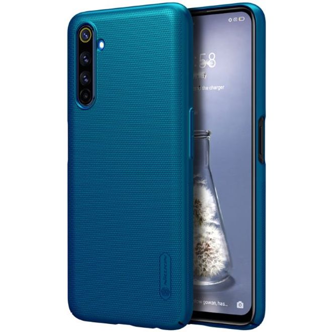 Nillkin - Oppo Realme 6 Pro Hülle - Plastik Case - Super Frosted Shield Series - blau