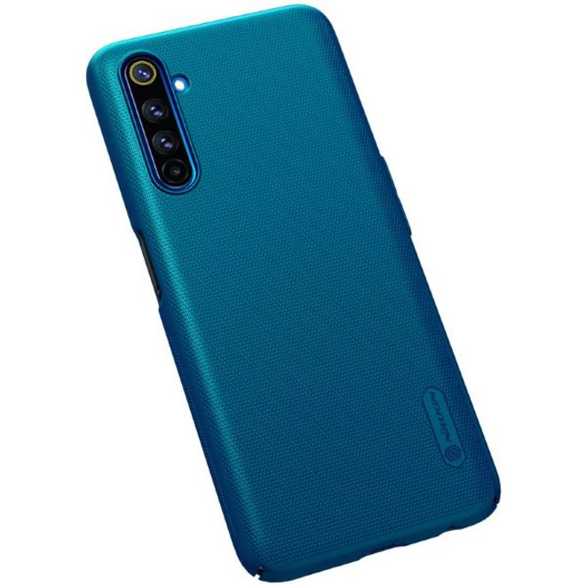 Nillkin - Oppo Realme 6 Pro Hülle - Plastik Case - Super Frosted Shield Series - blau
