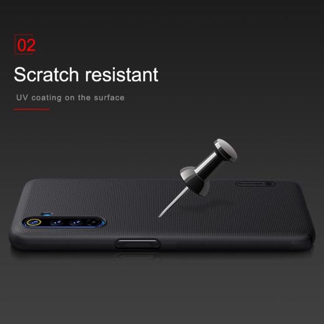 Nillkin - Oppo Realme 6 Pro Hülle - Plastik Case - Super Frosted Shield Series - rot