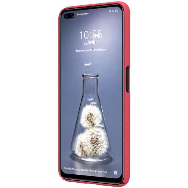Nillkin - Oppo Realme 6 Pro Hülle - Plastik Case - Super Frosted Shield Series - rot