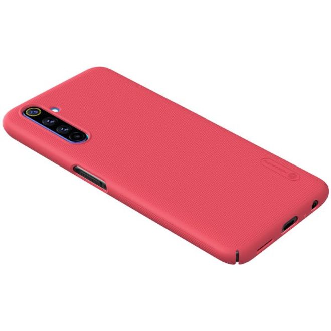 Nillkin - Oppo Realme 6 Pro Hülle - Plastik Case - Super Frosted Shield Series - rot