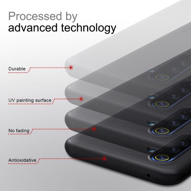 Nillkin - Oppo Realme 6 Pro Hülle - Plastik Case - Super Frosted Shield Series - rot