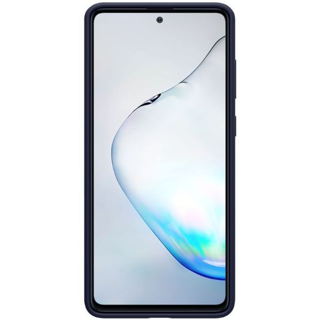 Nillkin - Samsung Galaxy Note 10 Lite Handyhülle - Case aus flexiblem Plastik/Silikon - Flex Pure Series - blau