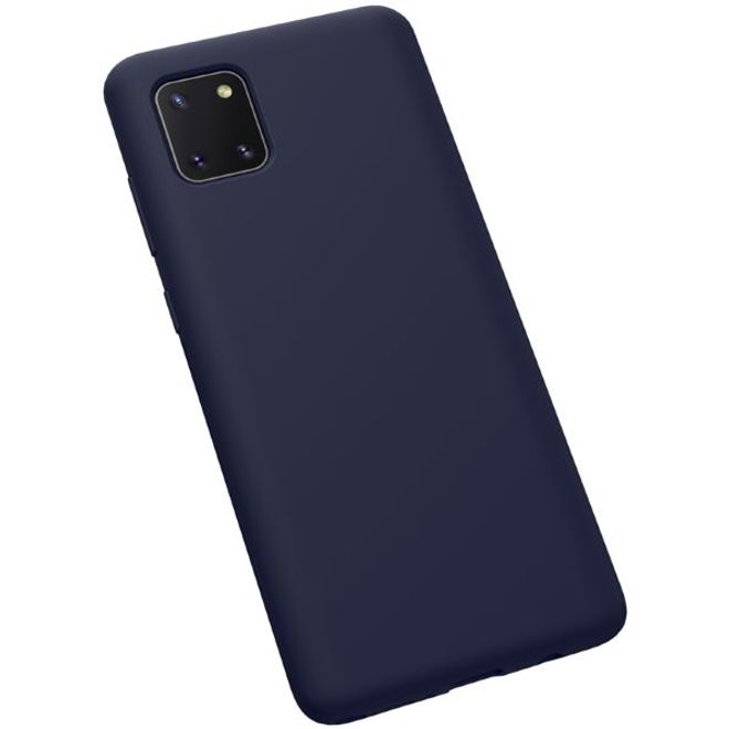 Nillkin - Samsung Galaxy Note 10 Lite Handyhülle - Case aus flexiblem Plastik/Silikon - Flex Pure Series - blau