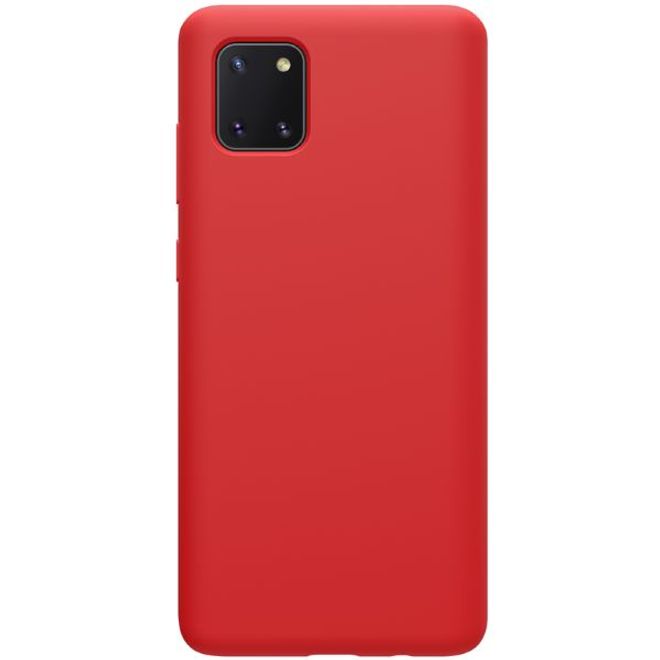 Nillkin - Samsung Galaxy Note 10 Lite Handyhülle - Case aus flexiblem Plastik/Silikon - Flex Pure Series - rot