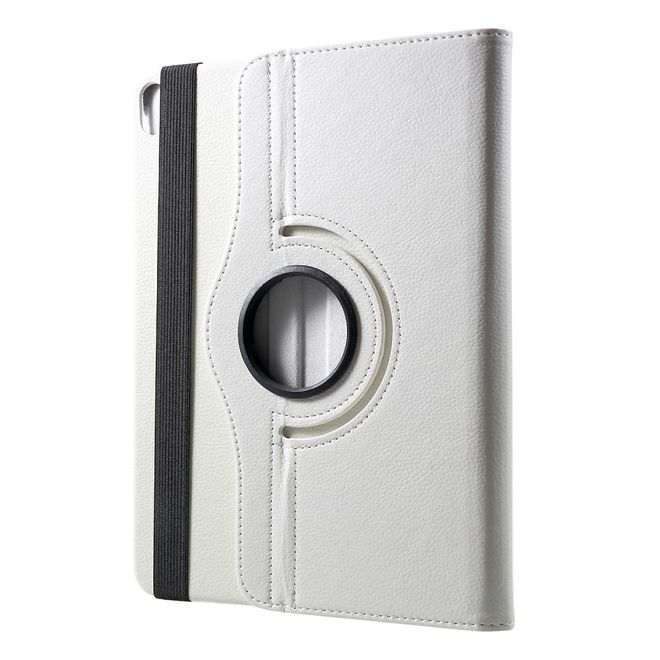 Étui pour iPad Pro 11 (2022 / 2021 / 2020) - Étui en cuir rotatif à 360° - Blanc