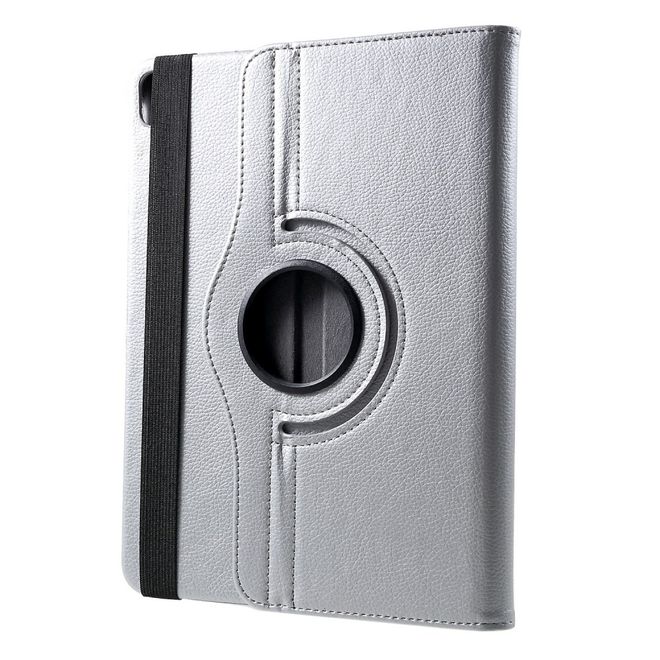 iPad Pro 11 (2022 / 2021 / 2020) Hülle - 360° rotierbares Case aus Leder - silber