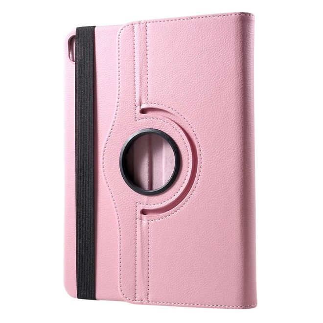 Étui pour iPad Pro 11 (2022 / 2021 / 2020) - Étui en cuir rotatif à 360° - Rose