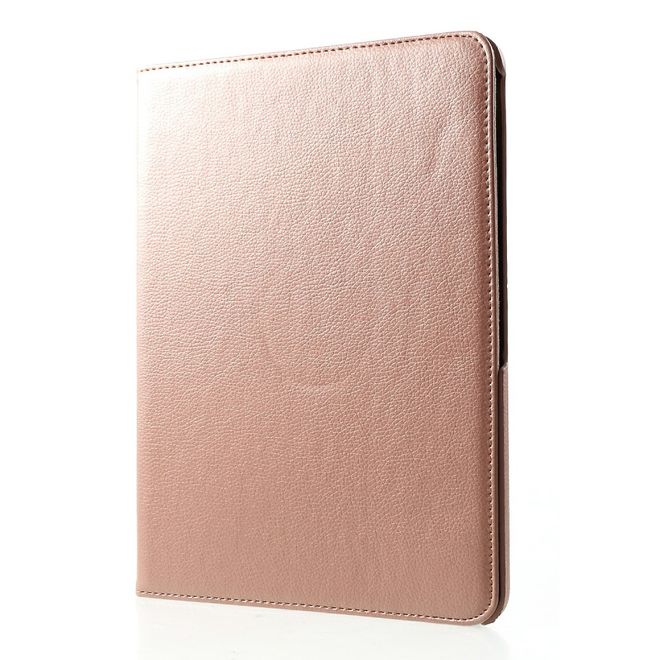 Étui pour iPad Pro 11 (2022 / 2021 / 2020) - Étui en cuir rotatif à 360° - Or rose