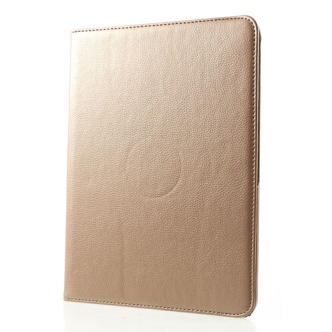 Étui pour iPad Pro 11 (2022 / 2021 / 2020) - Étui en cuir rotatif à 360° - Or