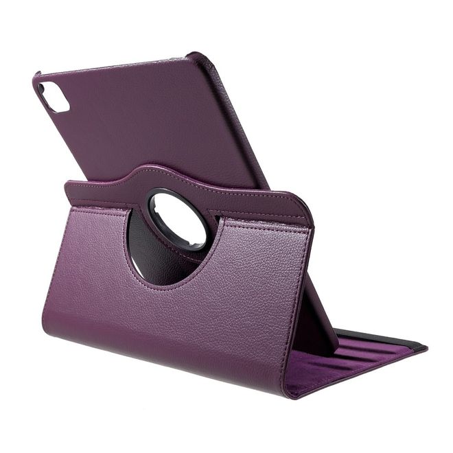 iPad Pro 11 (2022 / 2021 / 2020) Case - 360° Rotating Leather Case - Purple