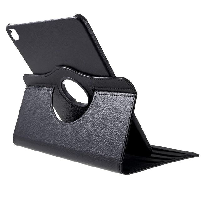 iPad Pro 12.9 (2020) Hülle - 360° rotierbares Case aus Leder - schwarz