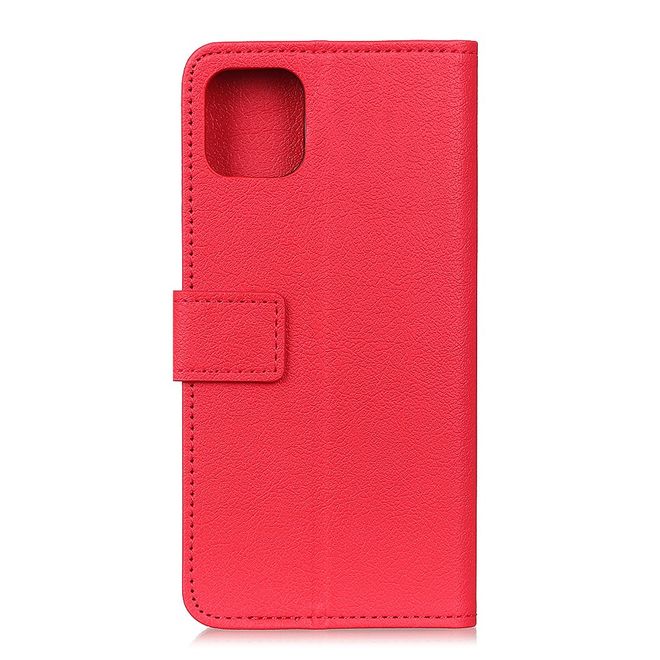 Huawei Honor 30 Handy Hülle - Classic III Leder Bookcover Series - rot